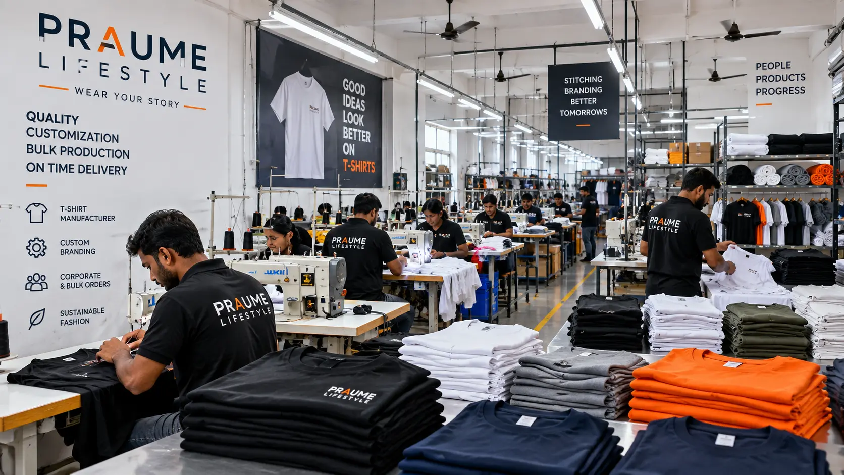 T-Shirt styles by Praume Lifestyle