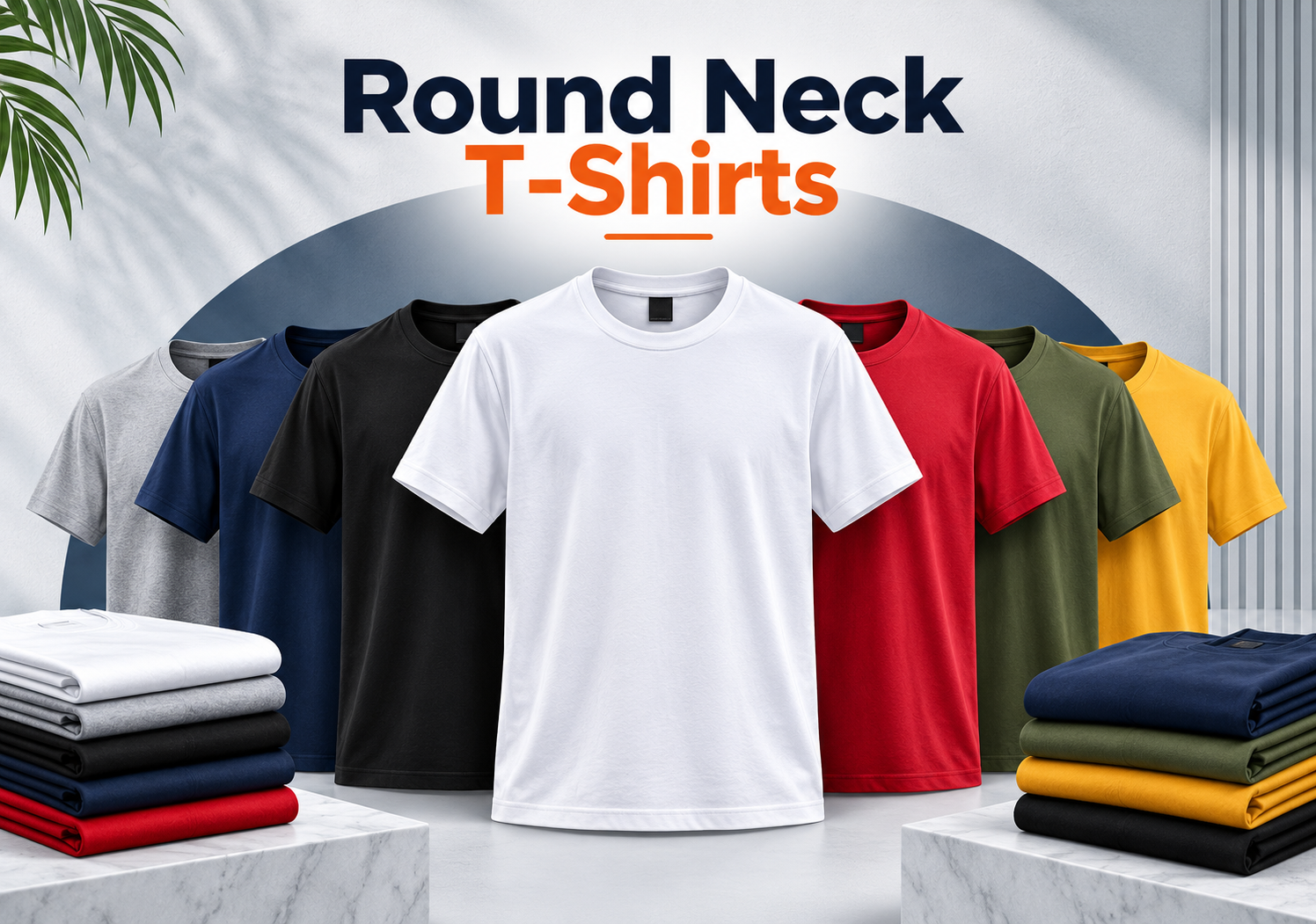 Round Neck T-Shirts